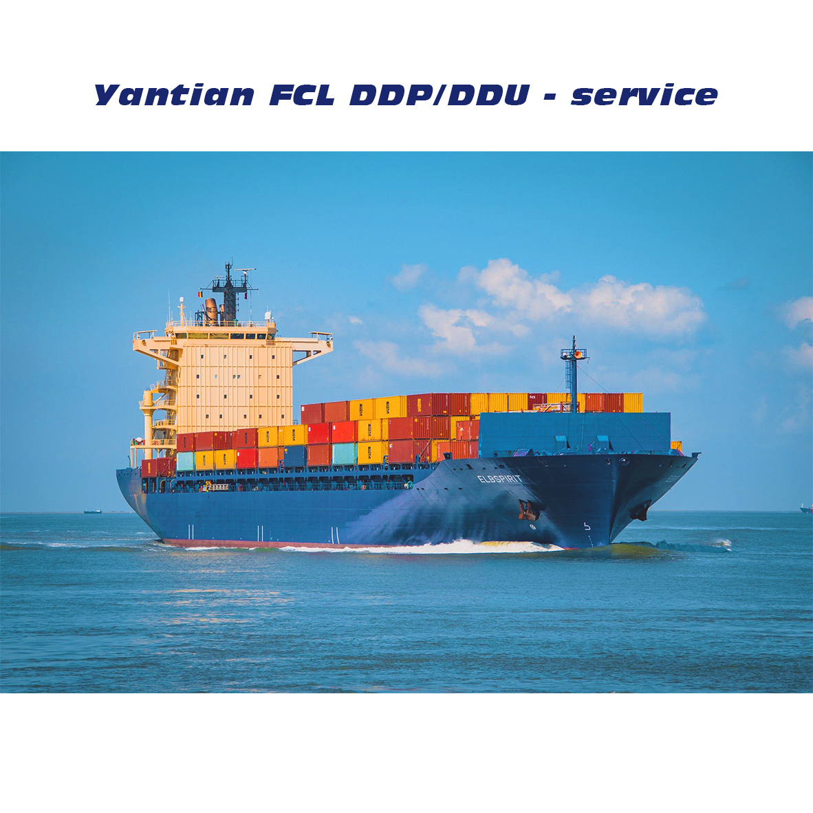 Yantian FCL DDP/DDU service